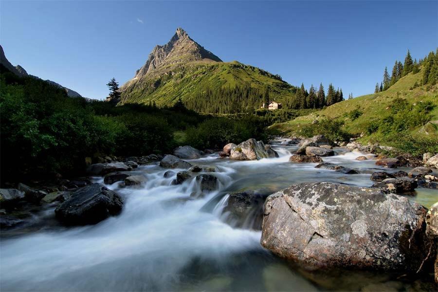 Alpenrose Appartements Burger Evelin Sankt Anton am Arlberg Exteriér fotografie